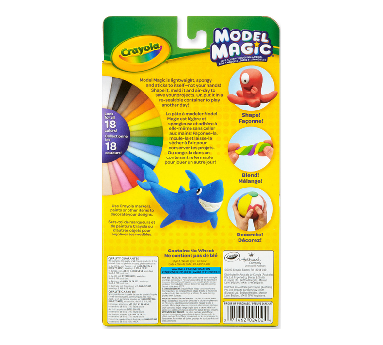 Model Magic 0.5-oz. Primary Colors, 6 Count