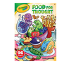 Food for Thought Coloring Book Front View