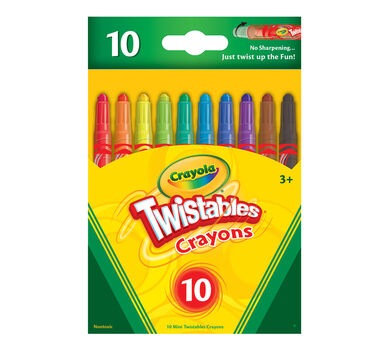 Download Crayola Mini Twistables Crayons, 10ct, Coloring Gift for Kids
