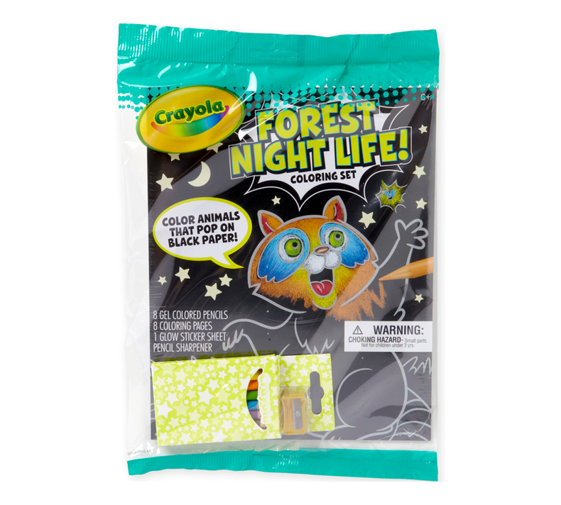 Forest Night Life! Coloring Set