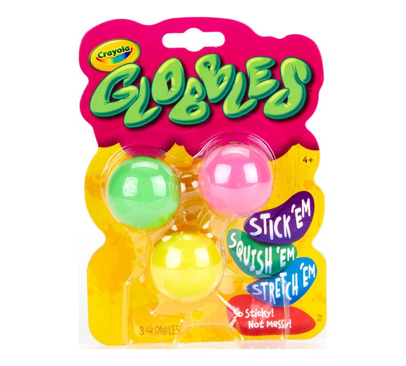 The Teachers' Lounge®  Globbles Squish Toys, Assorted Colors, 3