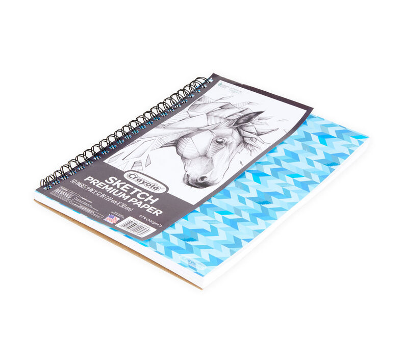 Spiral Sketch Pad, 50 Sheets