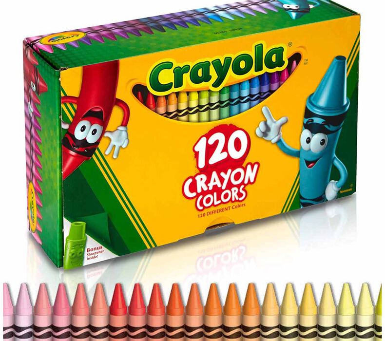 120 Colored Pencils Color Order! Sort All the 120 Crayola Colored Pencils 