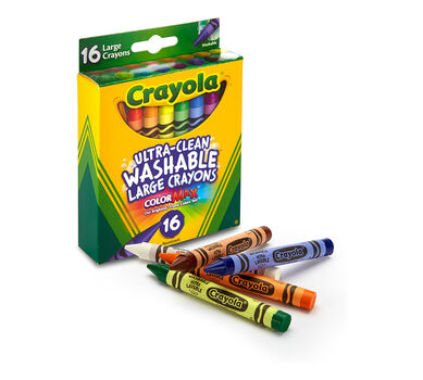 Download Kid's First Large Washable Crayons 16 ct. - Crayola