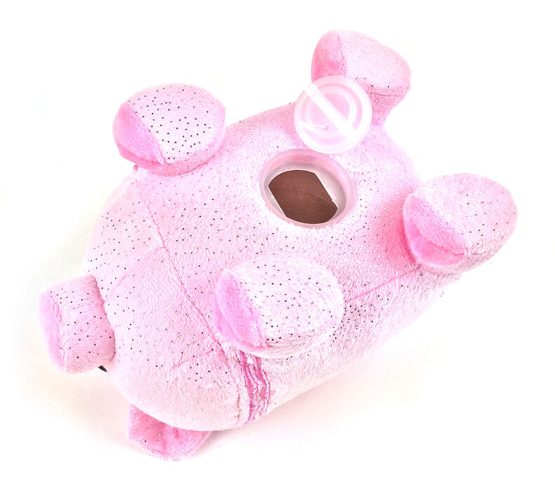 Plush Piggy Bank-Choose your color