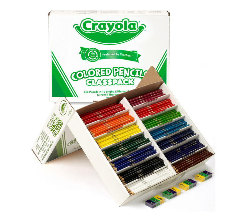 Colored Pencils Classpack, 462 Count, 14 Colors