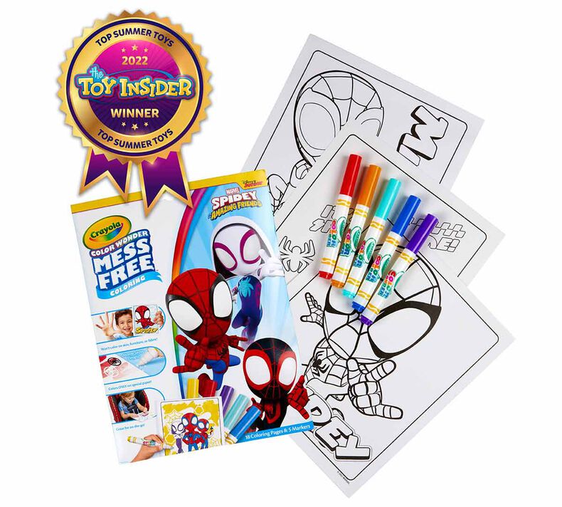 Spider-Man Coloring Book: Exclusive Coloring Pages For Kids by