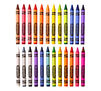 Crayola Classic Crayons, 24 Count Made with Solar Power 24 Crayons Out of Box