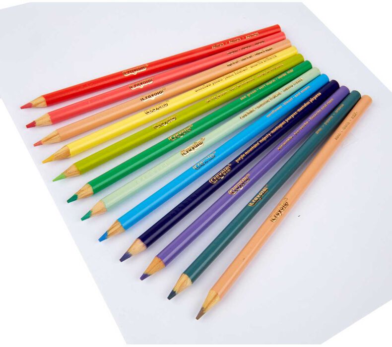 Pastel Colored Pencils, 12 Count