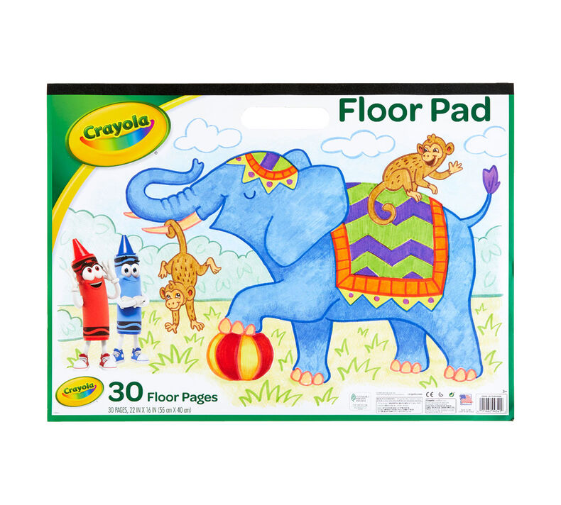 Giant Paper Pad 30 Blank Coloring Pages Crayola Com Crayola
