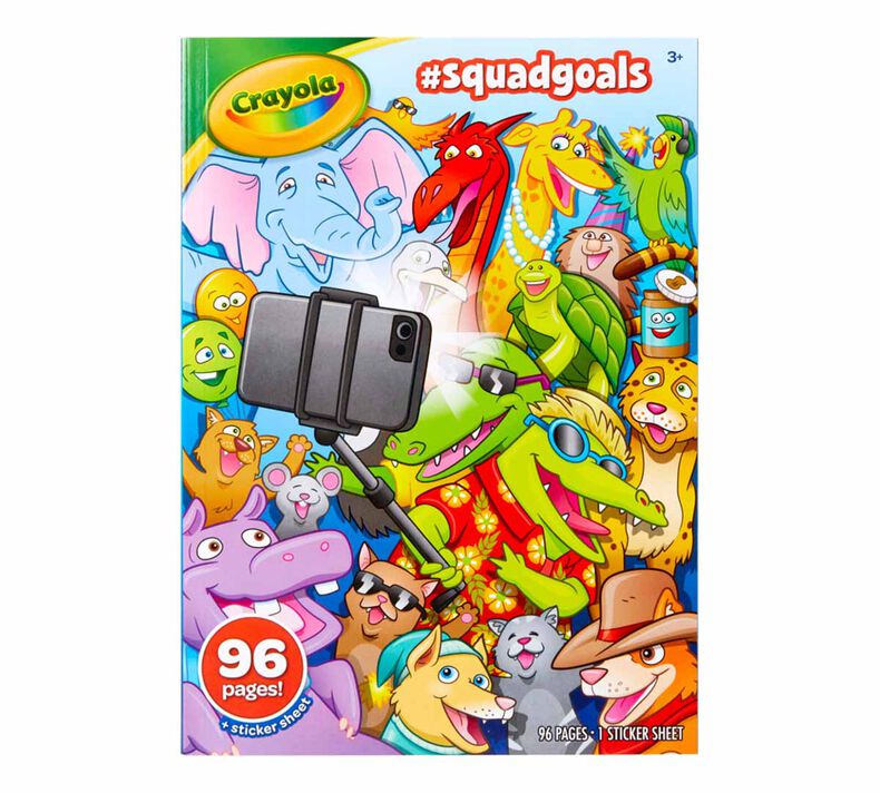#SquadGoals Coloring Book