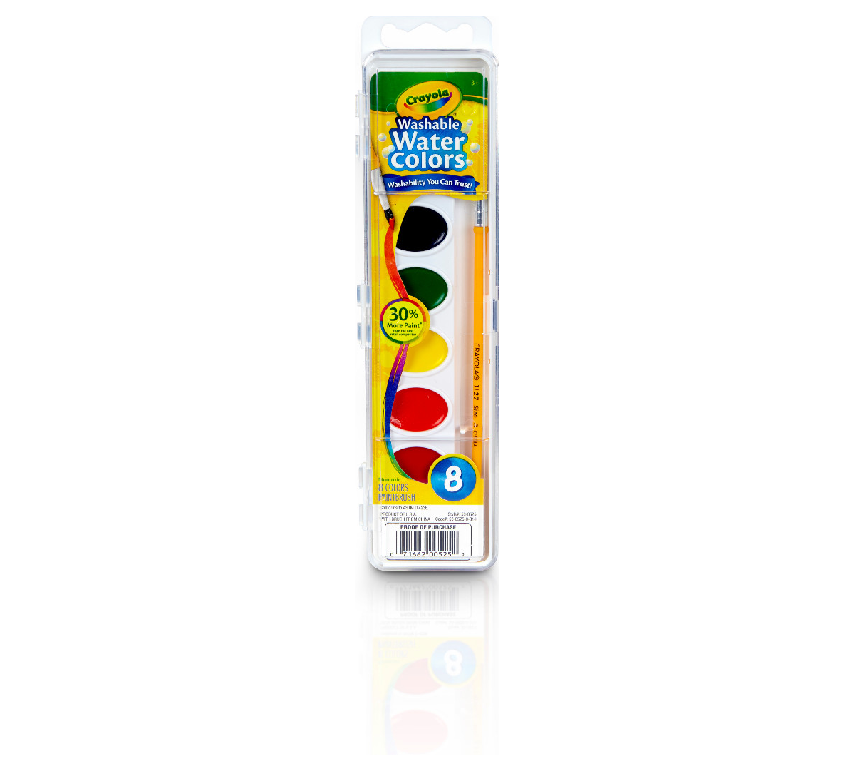 Crayola Washable Watercolor Paint 8 ct. Crayola