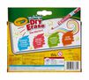 Washable Dry Erase Makers, Fine Line, 10 count back view
