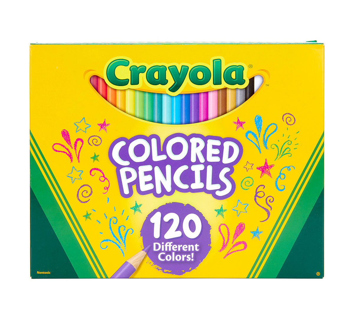 120 ct. Colored Pencils, 120 different colors Crayola