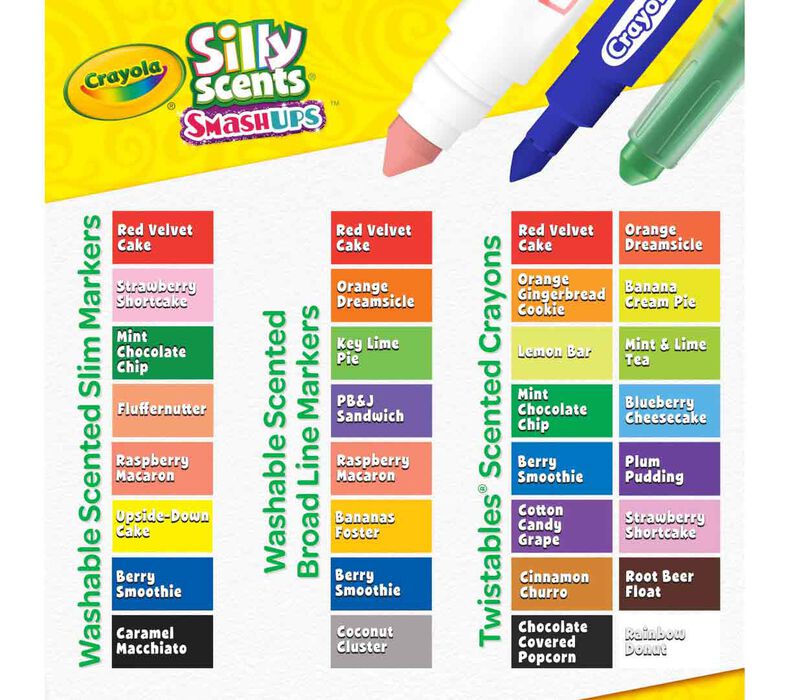 Crayola® Silly Scents™ 52 Piece Mini Art Kit, Michaels