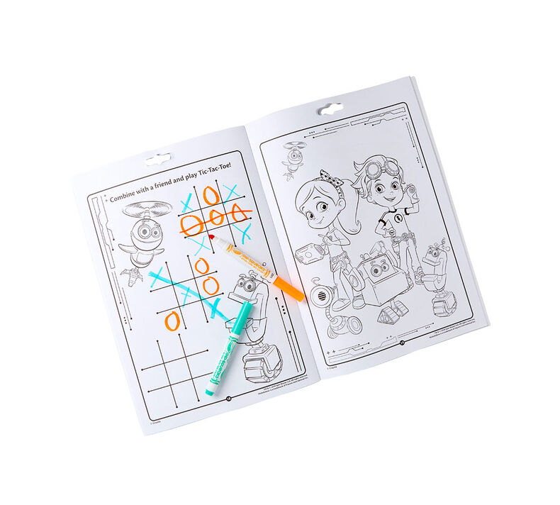 Coloring & Activity Pad with Markers, Rusty Rivets