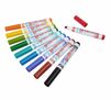 Washable Dry Erase Markers, Wedge Tip, 10 count contents