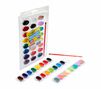 Washable Watercolors 24 ct. packaging and contents.