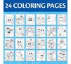 Color Wonder Baby Shark Foldalope 24 coloring pages