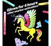 Mythical Creatures Glow Fusion Coloring Set. Glows for 4 hours after marker activation!