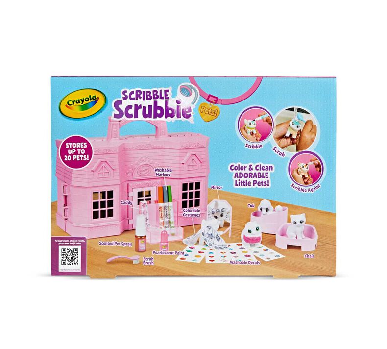 Scribble Scrubbie Pets Super Salon Playset