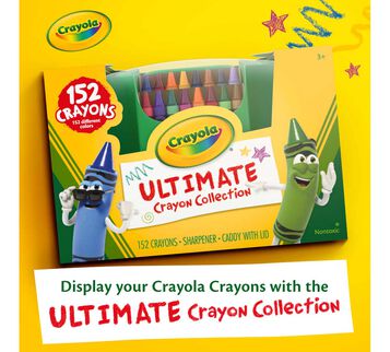 Ultimate Crayon Collection Display your Crayola Crayons with the Ultimate Crayon Collection!