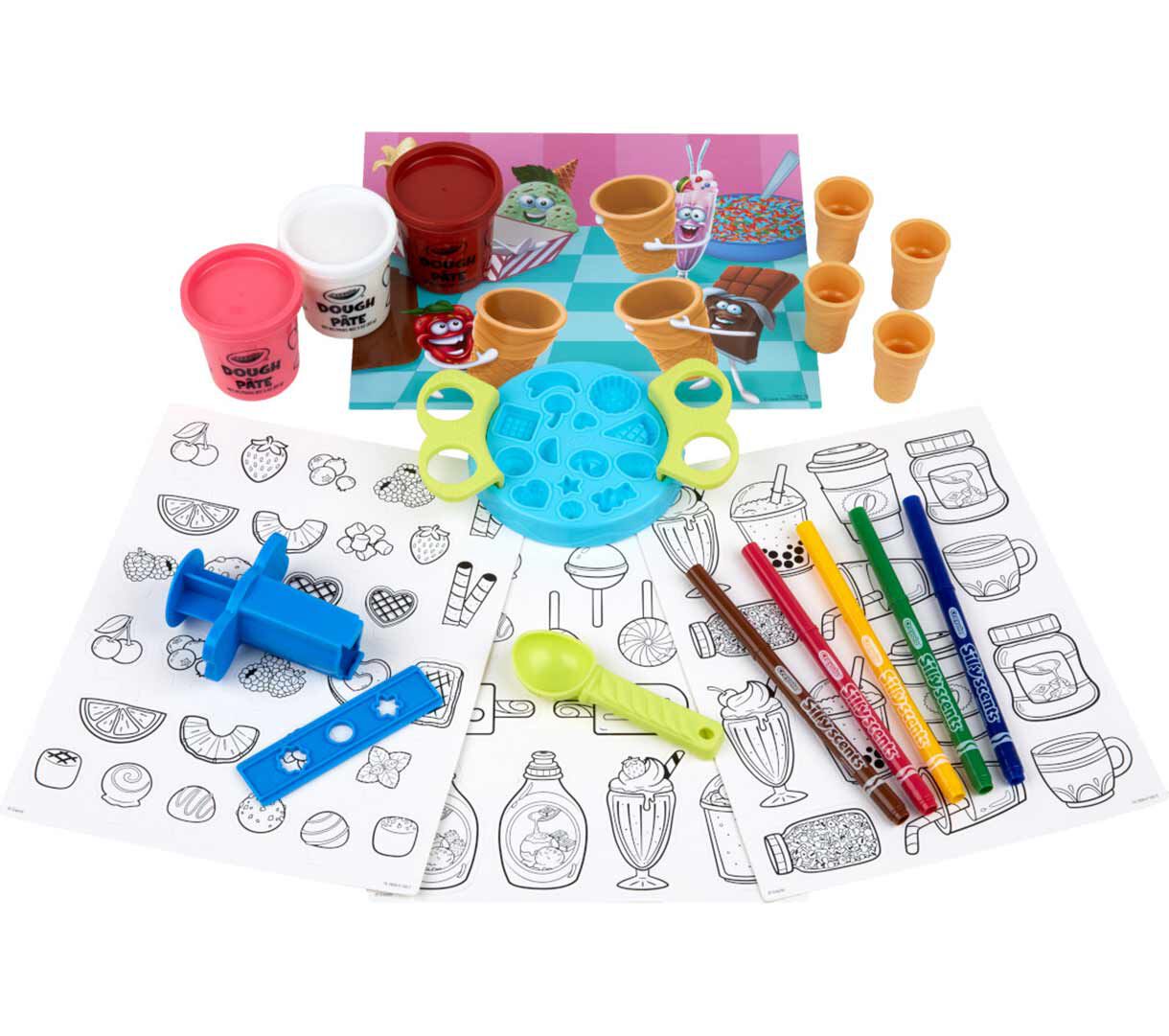 Play doh ice cream parlour discount