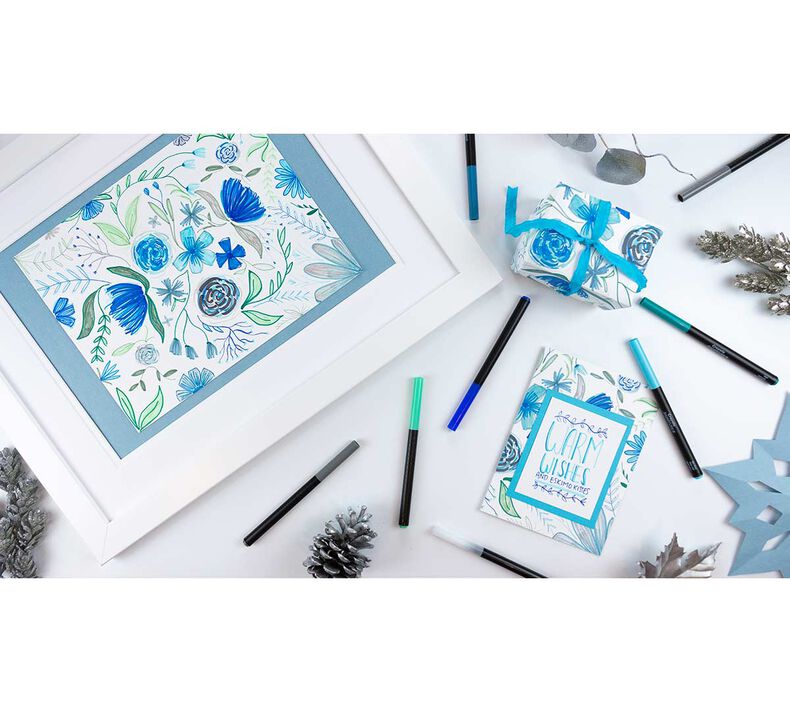 Camp Craft Box Winter & Marker Set for Adults