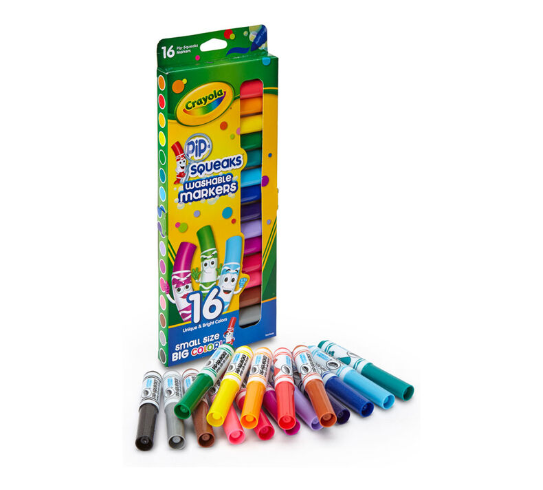 Pip-Squeaks Markers, 16 Count