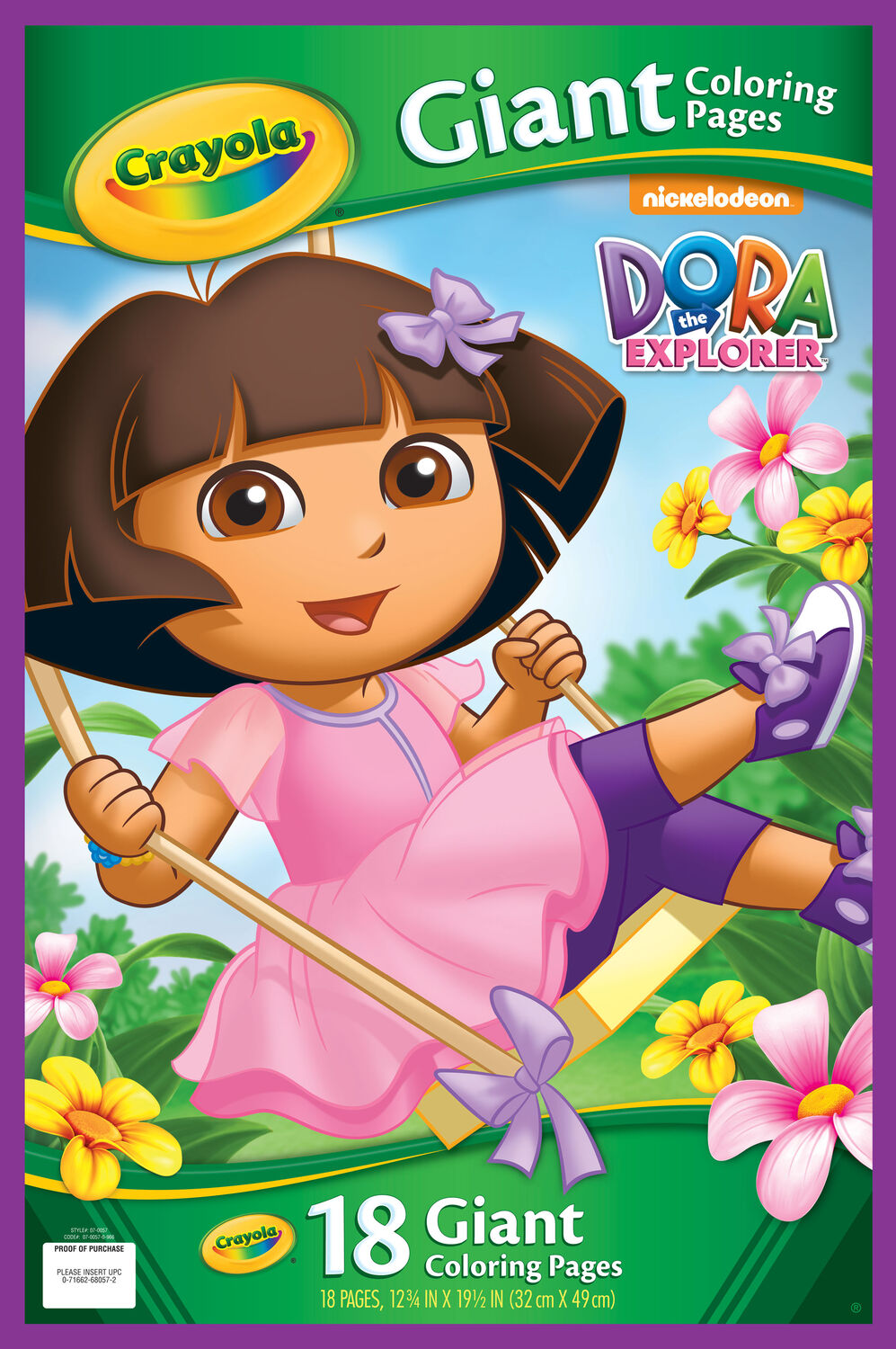 Giant Coloring Pages - Dora the Explorer | Crayola