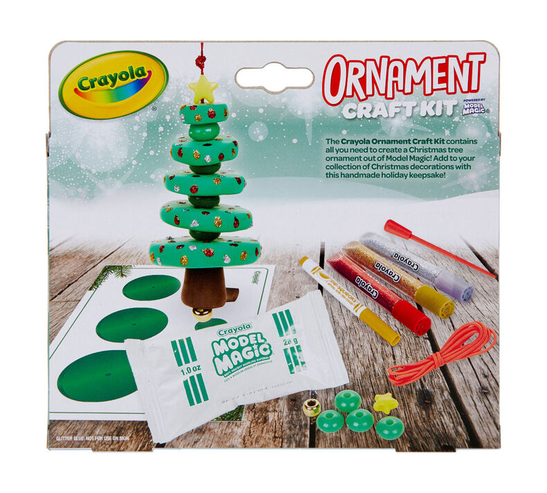 Tree & Snowman Ornament Craft Kit, 12 Count
