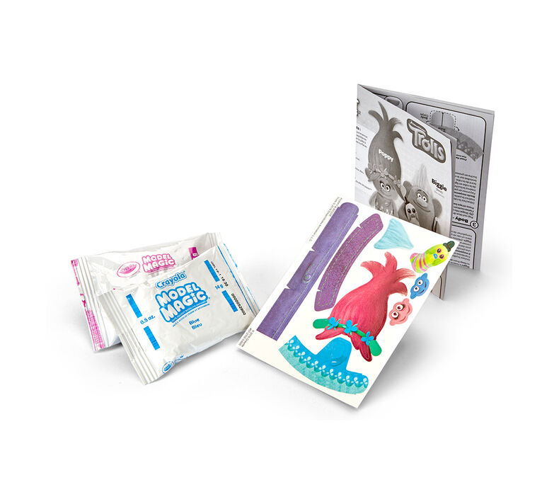 Crayola Model Magic Character Creations Trolls Poppy & Biggie