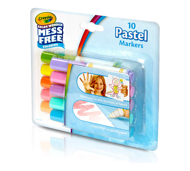 Crayola Color Wonder Markers and Paper, Mess Free
