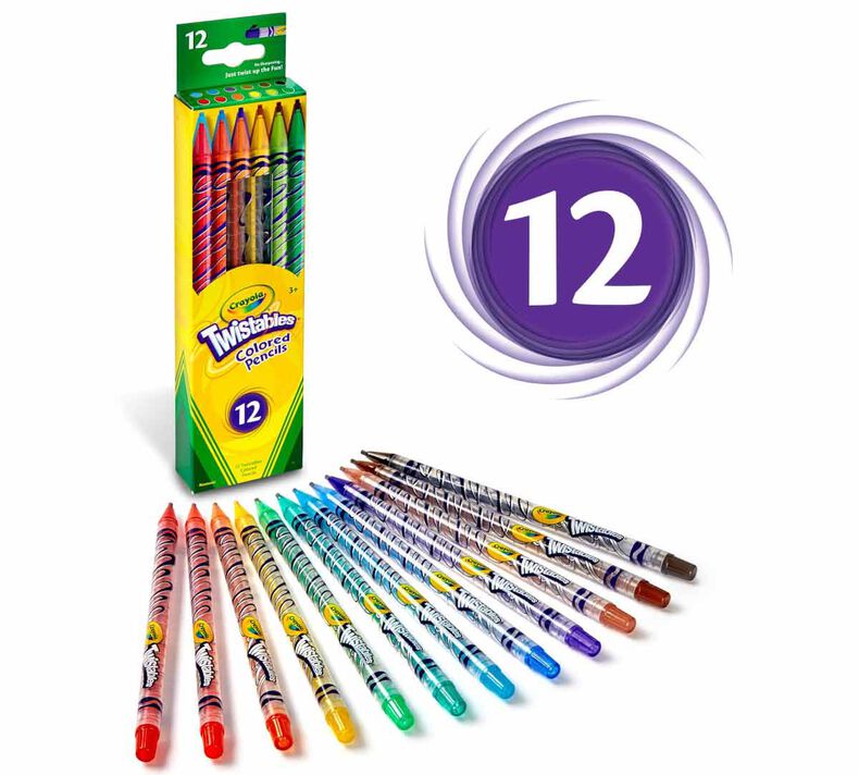 Crayola Silly Scents Colored Pencils - 12 ct