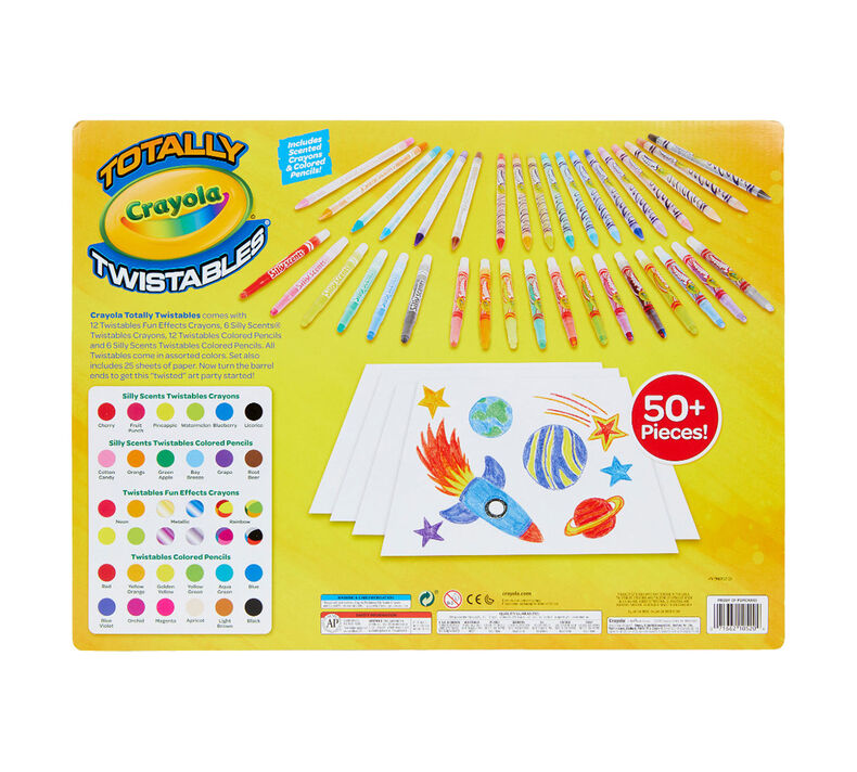 Twistables Crayons & Colored Pencils Set