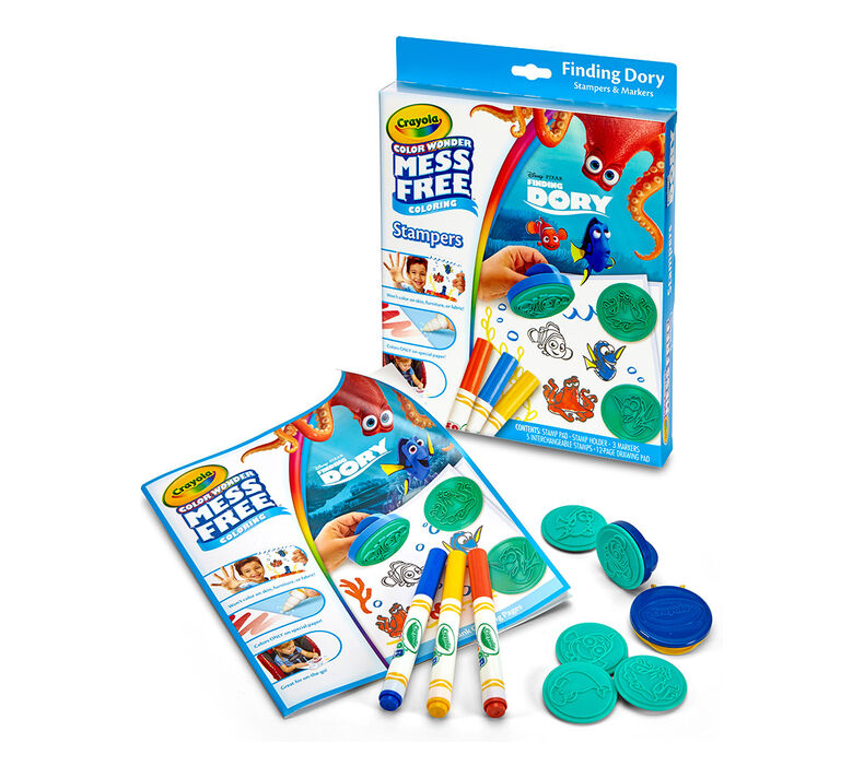 Color Wonder Mess Free Stampers, Finding Dory