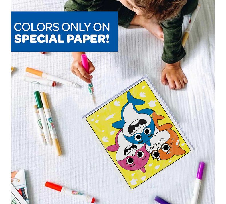 Crayola Color Wonder Baby Shark Coloring Pages & Markers