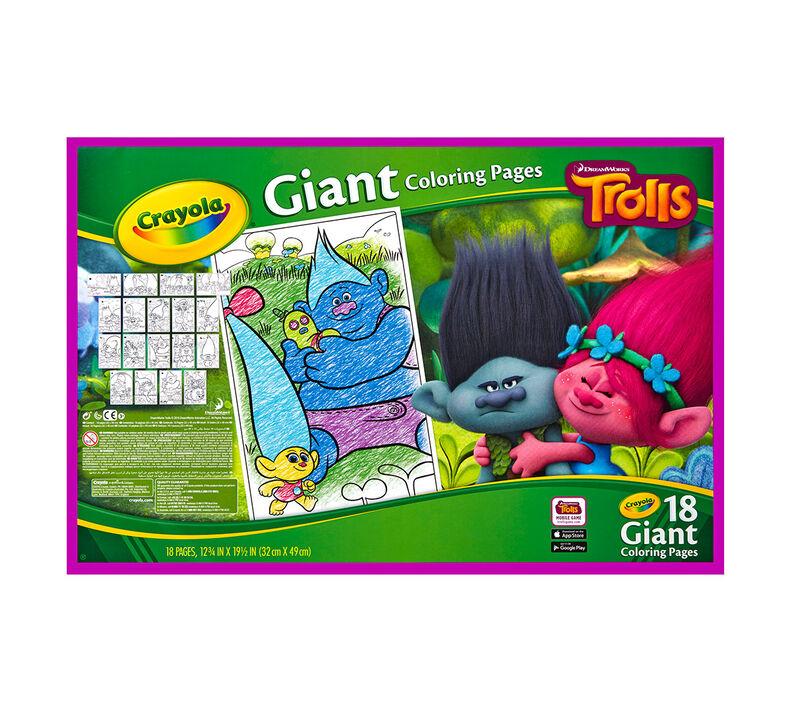 Featured image of post Crayola Jumbo Coloring Books This adorable coloring book comes with 20 different giant