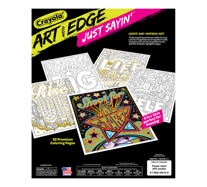 Art with Edge, Just Sayin' Volume II