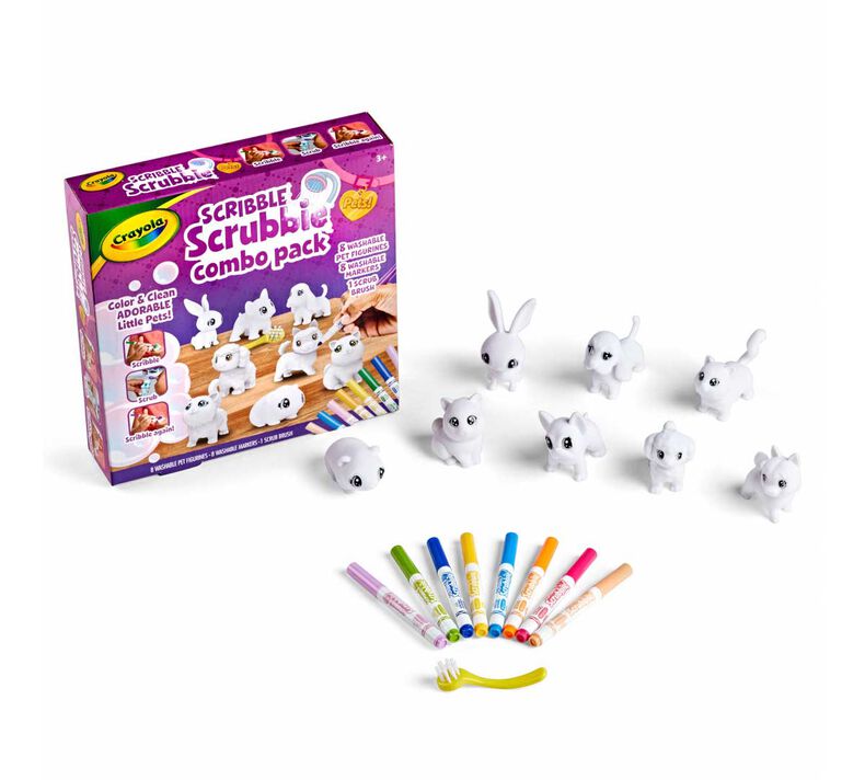 Crayola Scribble Scrubbie Pets Combo Pack