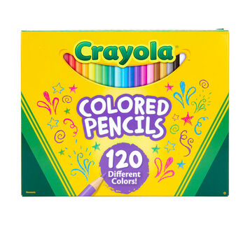 120 Colored Pencils Color Order! Sort All the 120 Crayola Colored Pencils 