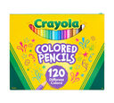 Crayola 120 Count Colored Pencils Front of box