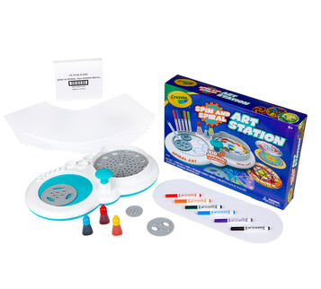 Spin & Spiral Art Station with Paper Refill Set