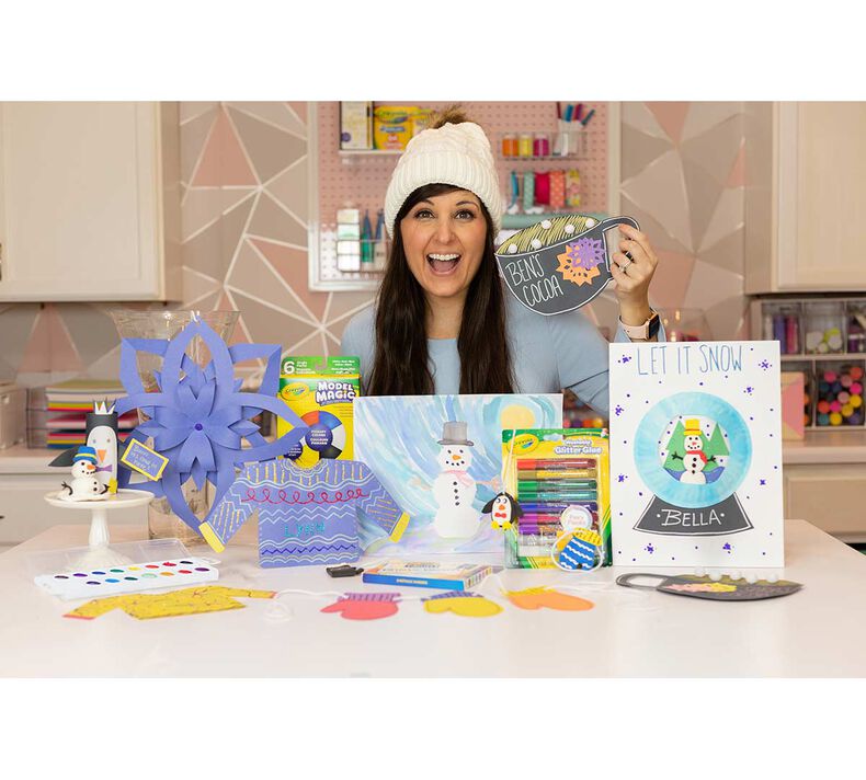Camp Craft Box Winter & Supply Kit for Kid