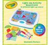 Light Up Activity Board unit 12 different light up colors! Washable markers