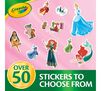 Disney Princess Color and Sticker Activity Set with Markers over 50 stickers to choose from.