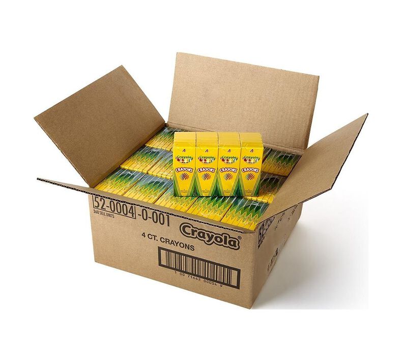 360 Box Classpack of 4 Count Crayons