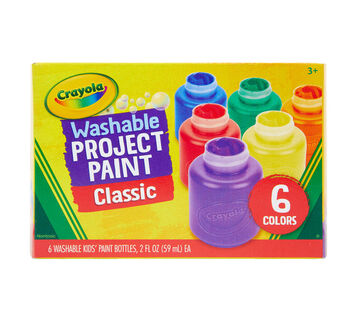 Crayola Mini Kids, Spill Proof Paint Set, Washable Paint for Kids, Age 36m+  81-1483 : : Toys & Games