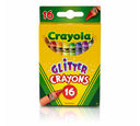 16 Count Crayons Glitter  front of package
