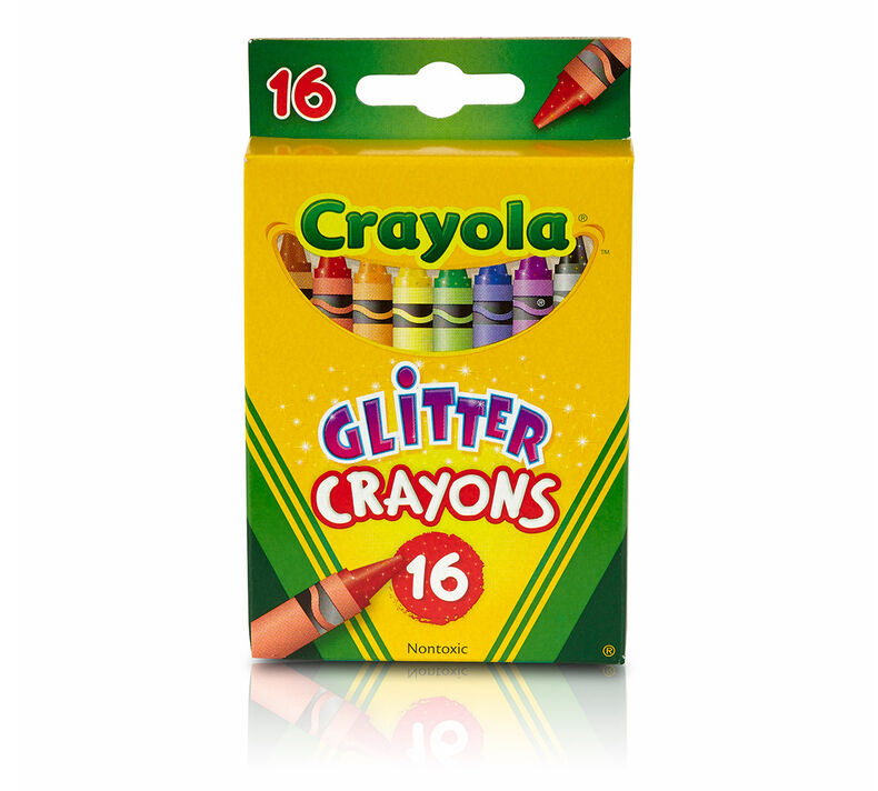 Crayola Glitter Crayons 16 ct.